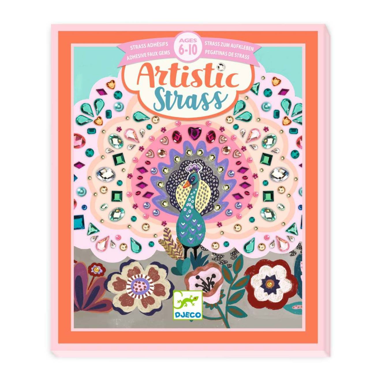 Artistic Strass Beautés Sauvages Multicolore