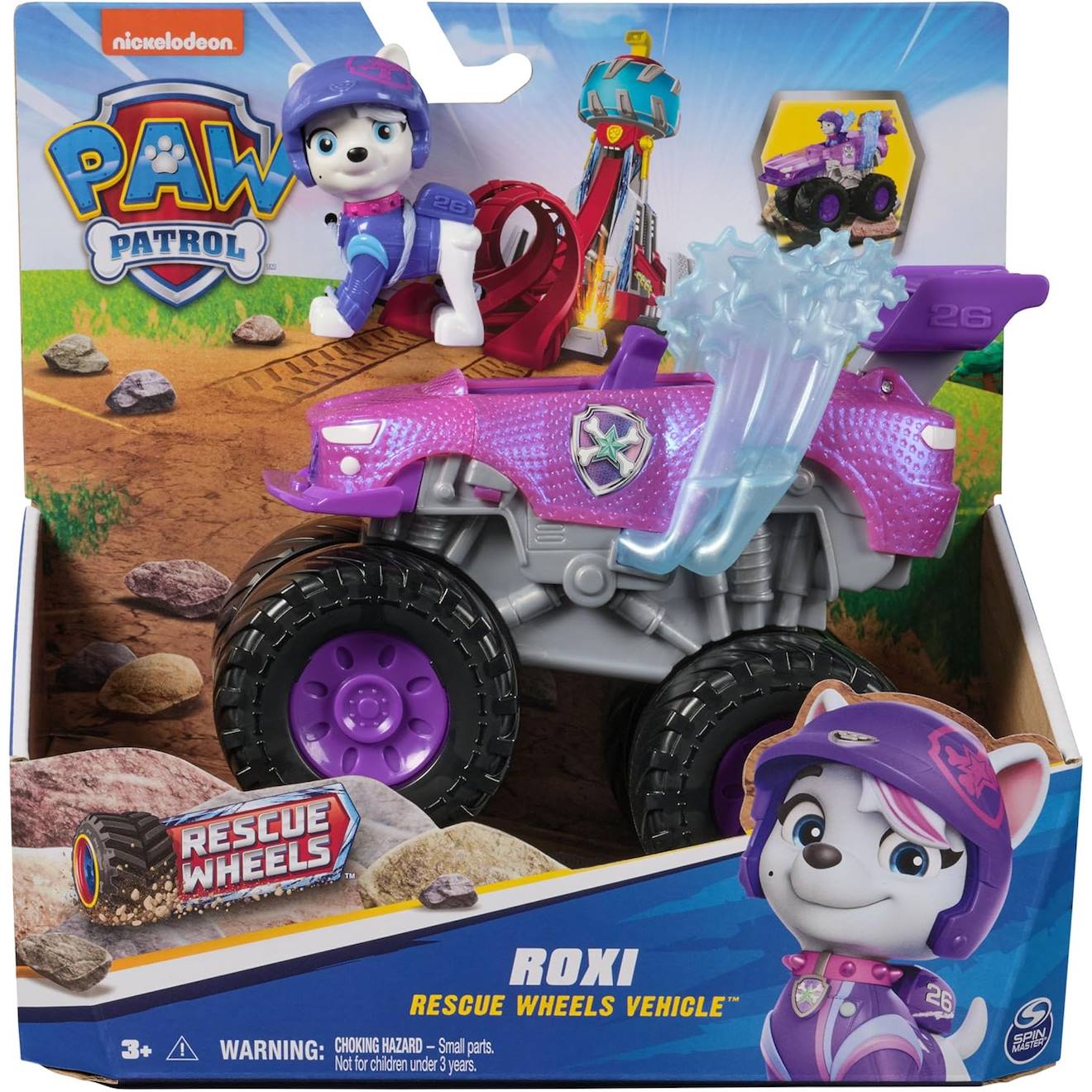 Figurine Patrol Rescue Wheels Rox Violet