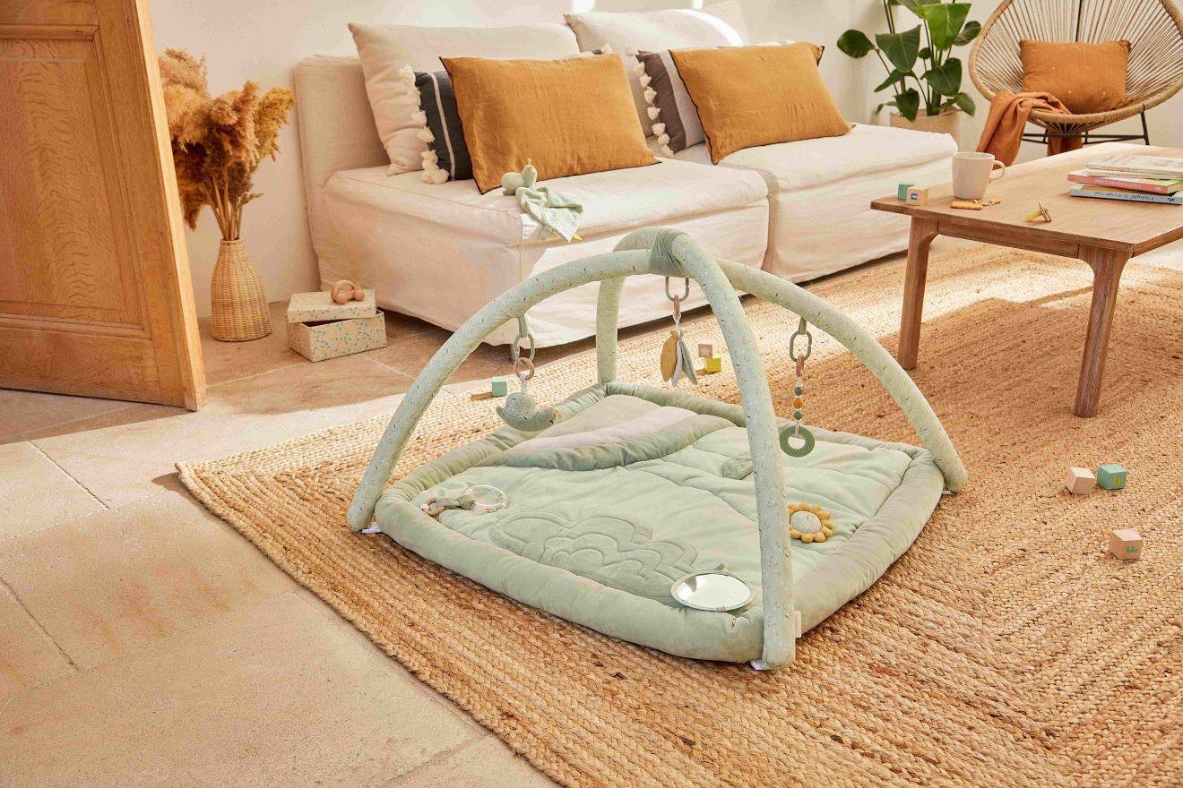 Tapis D'éveil Promenade Bucolique Vert