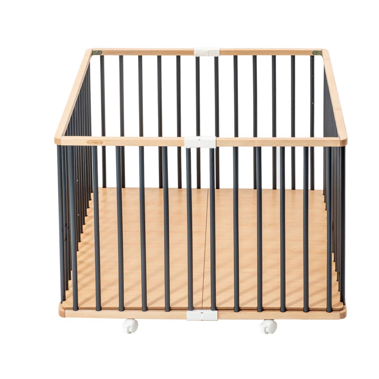 Parc Carré Gaby Bois Hybride Anthracite