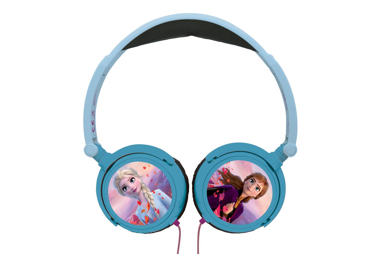 Casque Stéréo Filaire Pliable Avec Limitation De Volume D'écoute Reine Des Neiges Multicolore
