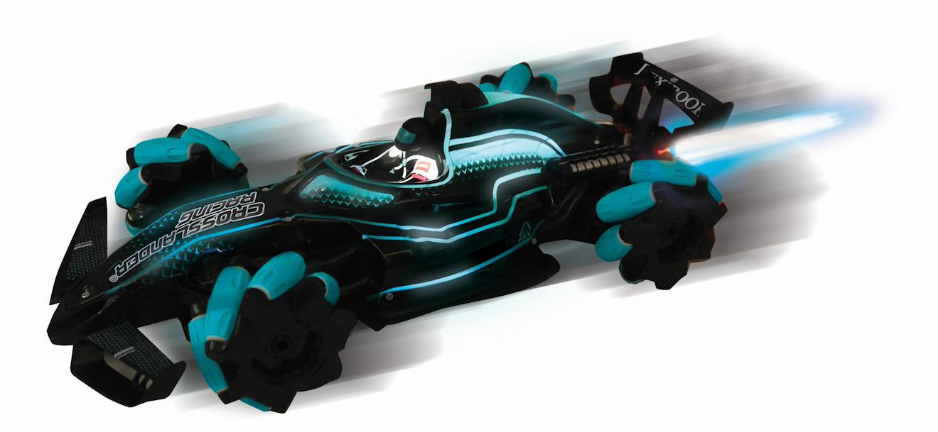 Crcrosslander Racing, Voiture Télécommandée Haute Vitesse Bleu