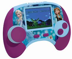 Jouet-Console de jeux bilingue la reine des neiges (fr/en)