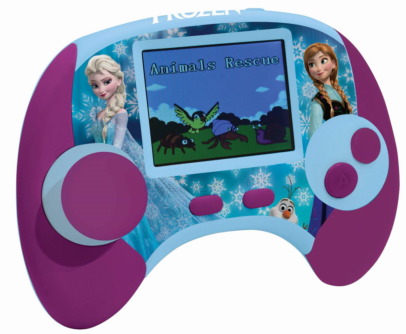 Power Console La Reine Des Neige Console De Jeux Éducative Bilinque En Français Et Anglais Multicolore