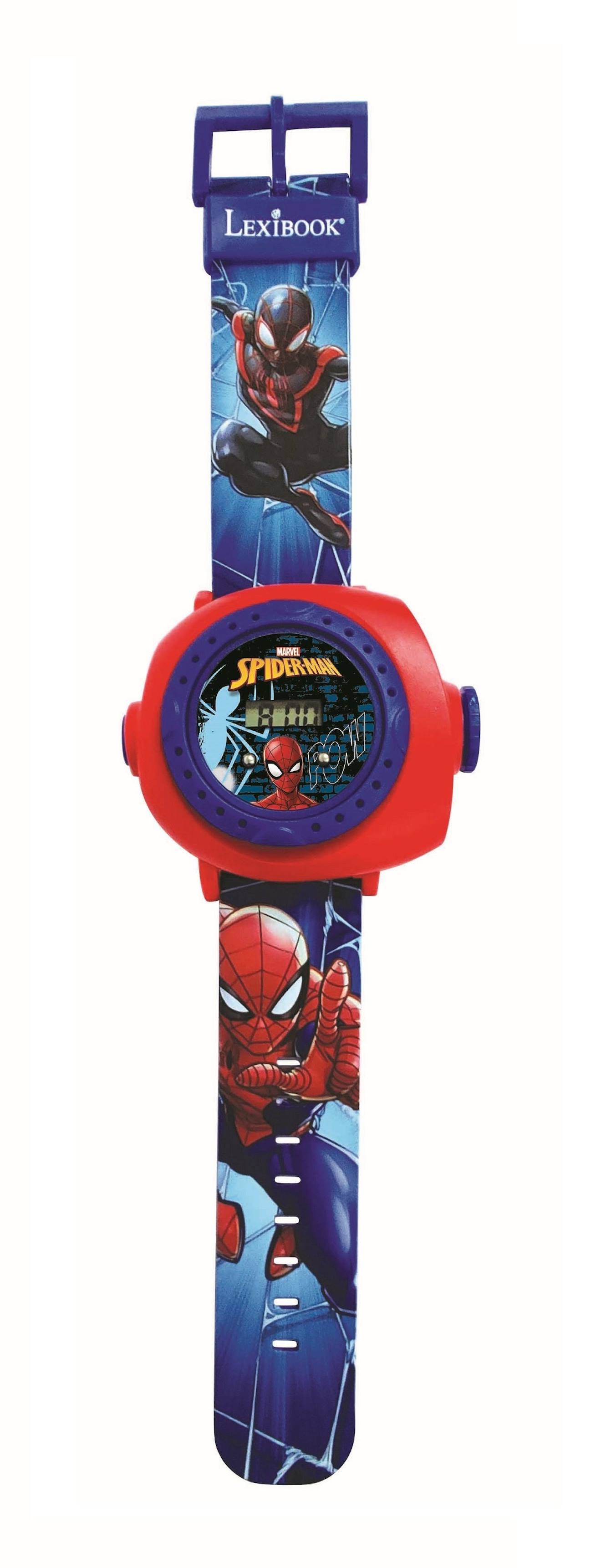 Montre Digitale Avec Projection Spiderman Multicolore