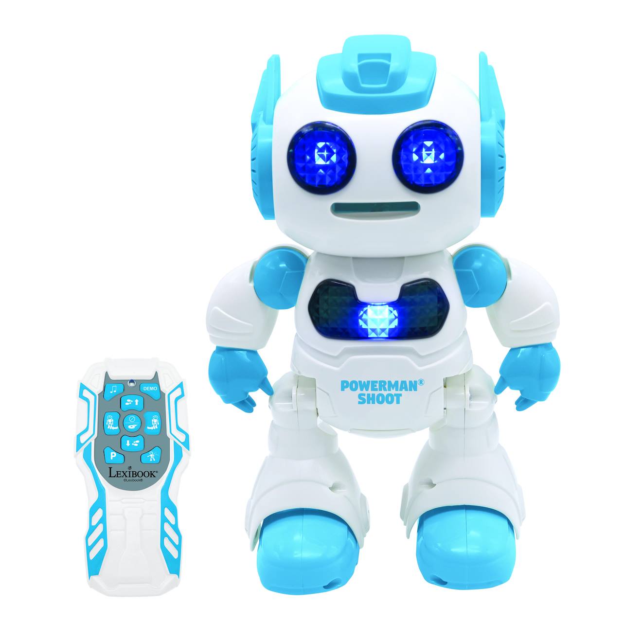 Powerman Shoot Robot Programmable Bleu