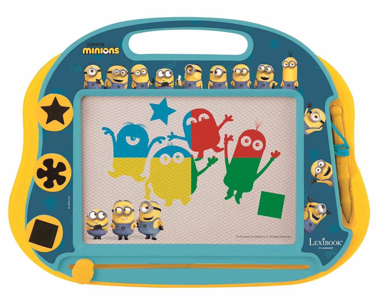 Ardoise Magique Minions Bleu