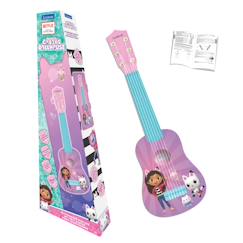 Ma première guitare Gabby et la maison magique, 6 Cordes nylon, 53 cm, guide inclus  - vertbaudet enfant