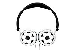 -Casque stéréo filaire pliable football avec limitation de volume d'écoute