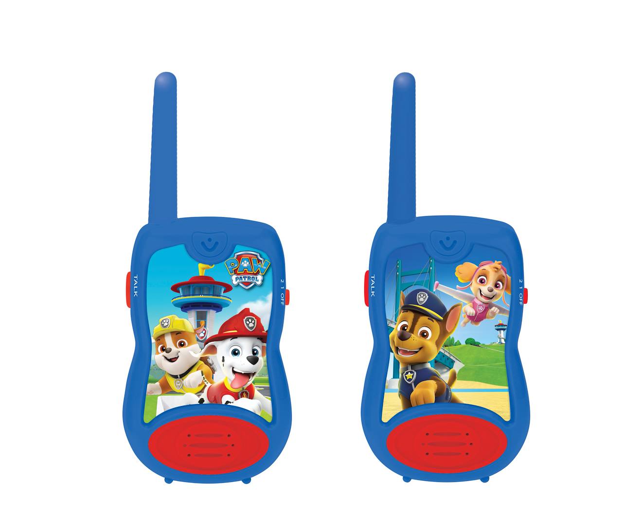 Talkie-walkies Pat’ Patrouille Portée 200m Multicolore