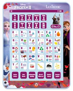Jouet-Tablette éducative bilingue la reine des neiges en français et en anglais