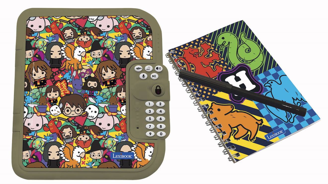 Journal Intime Éléctronique Avec Coffre-fort Harry Potter Multicolore