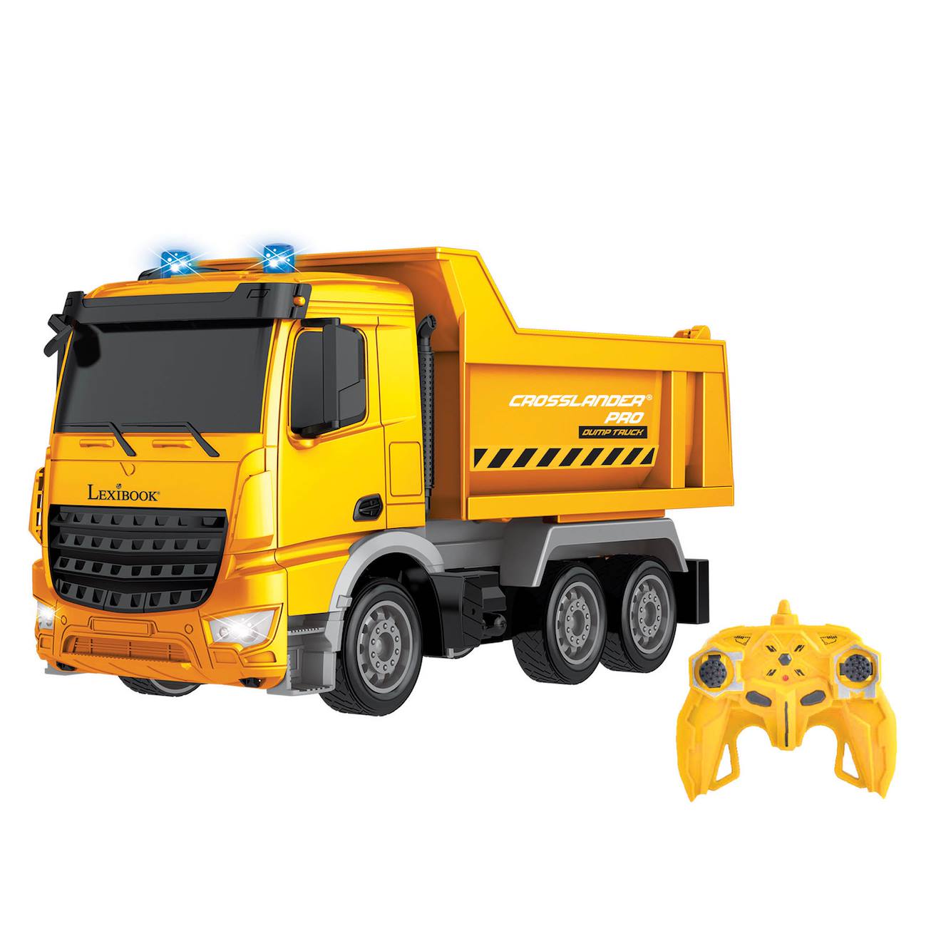 Crosslander Pro Camion De Chantier Télécommandé Jaune