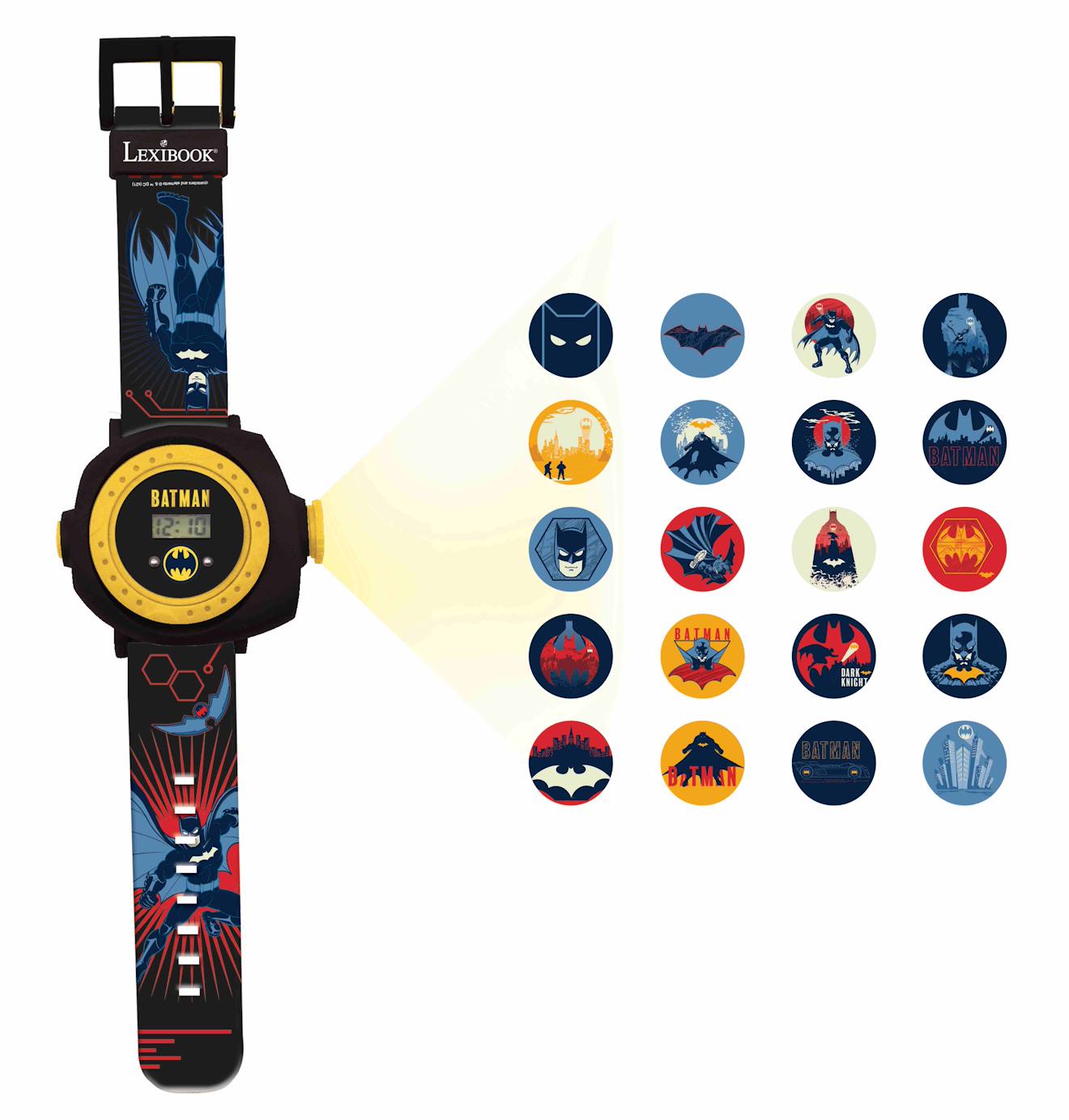 Montre Digitale Avec Projection Batman Multicolore