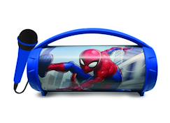 -Enceinte bluetooth lumineuse avec micro spider-man