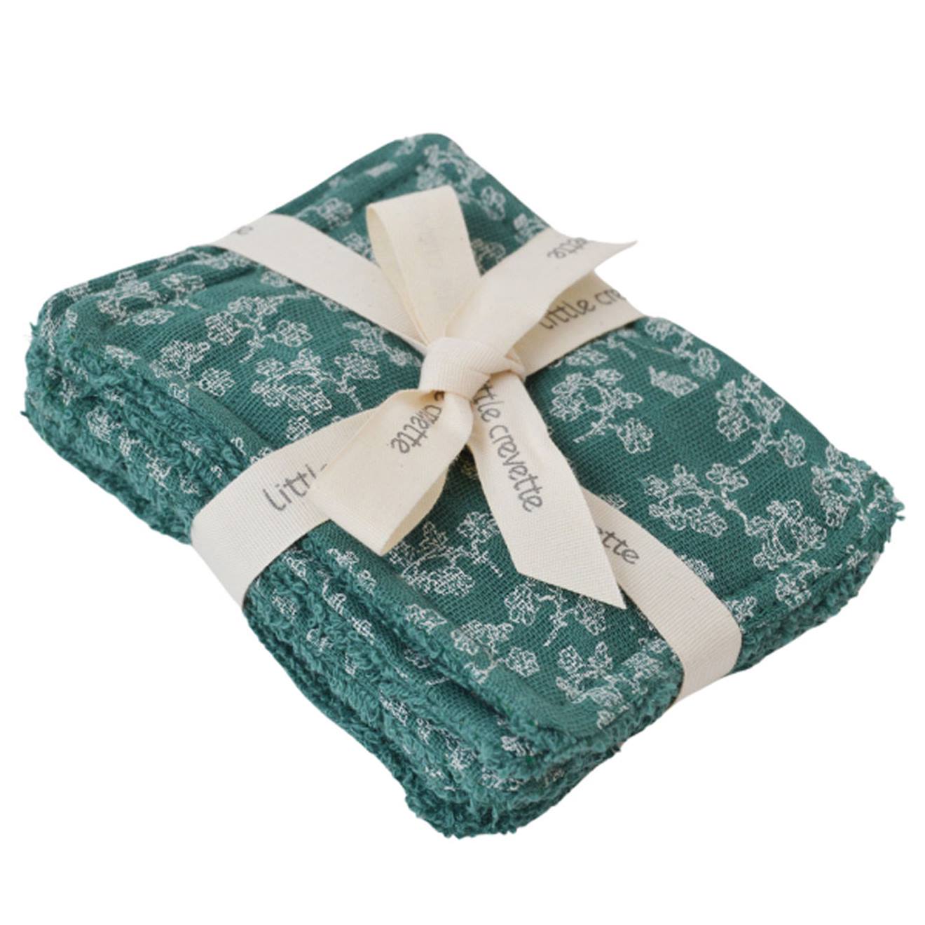 Lot De 6 Lingettes Lavables Mahé Vert