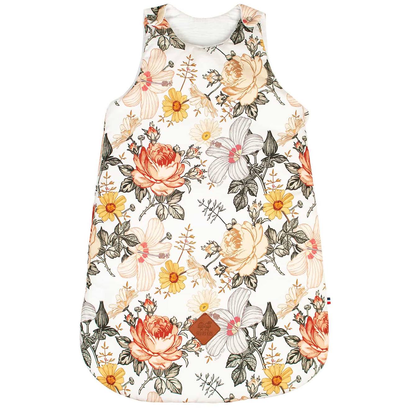 Gigoteuse Sans Manches En Coton Néo Vintage Néo Vintage Imprimé Floral, Be