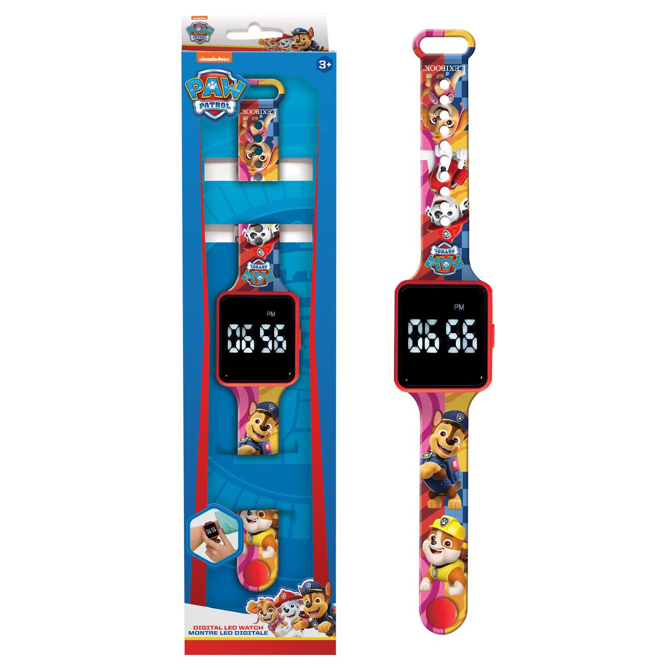 Montre Digitale Led La Pat’ Patrouille Multicolore