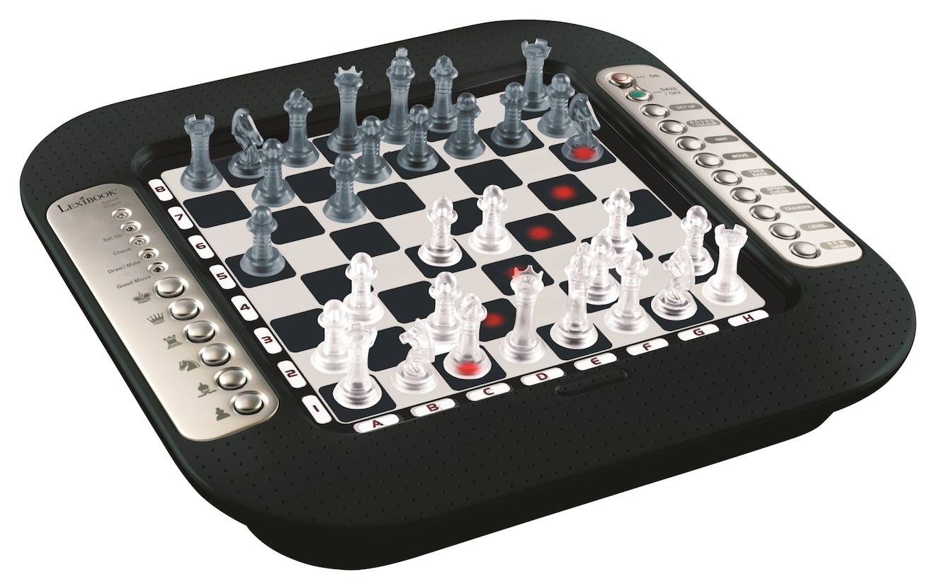 Chessman Fx Jeu D'échecs Magnétique & Électronique Noir