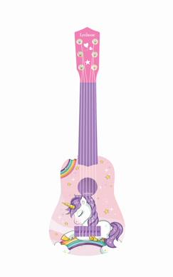 Jouet-Activités artistiques et musicales-Instruments de musique-Ma première guitare licorne