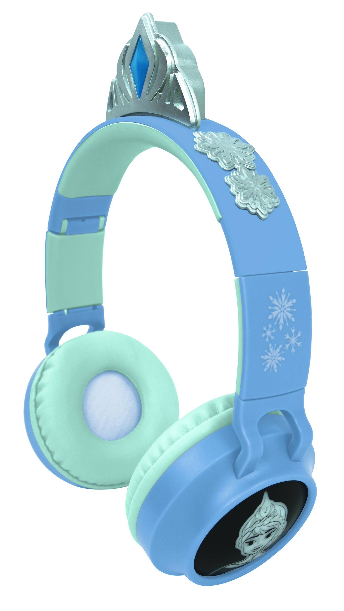 Casque Lumineux Pliable Bluetooth Et Filaire La Reine Des Neiges Avec Limitation Du Volume Multicolore