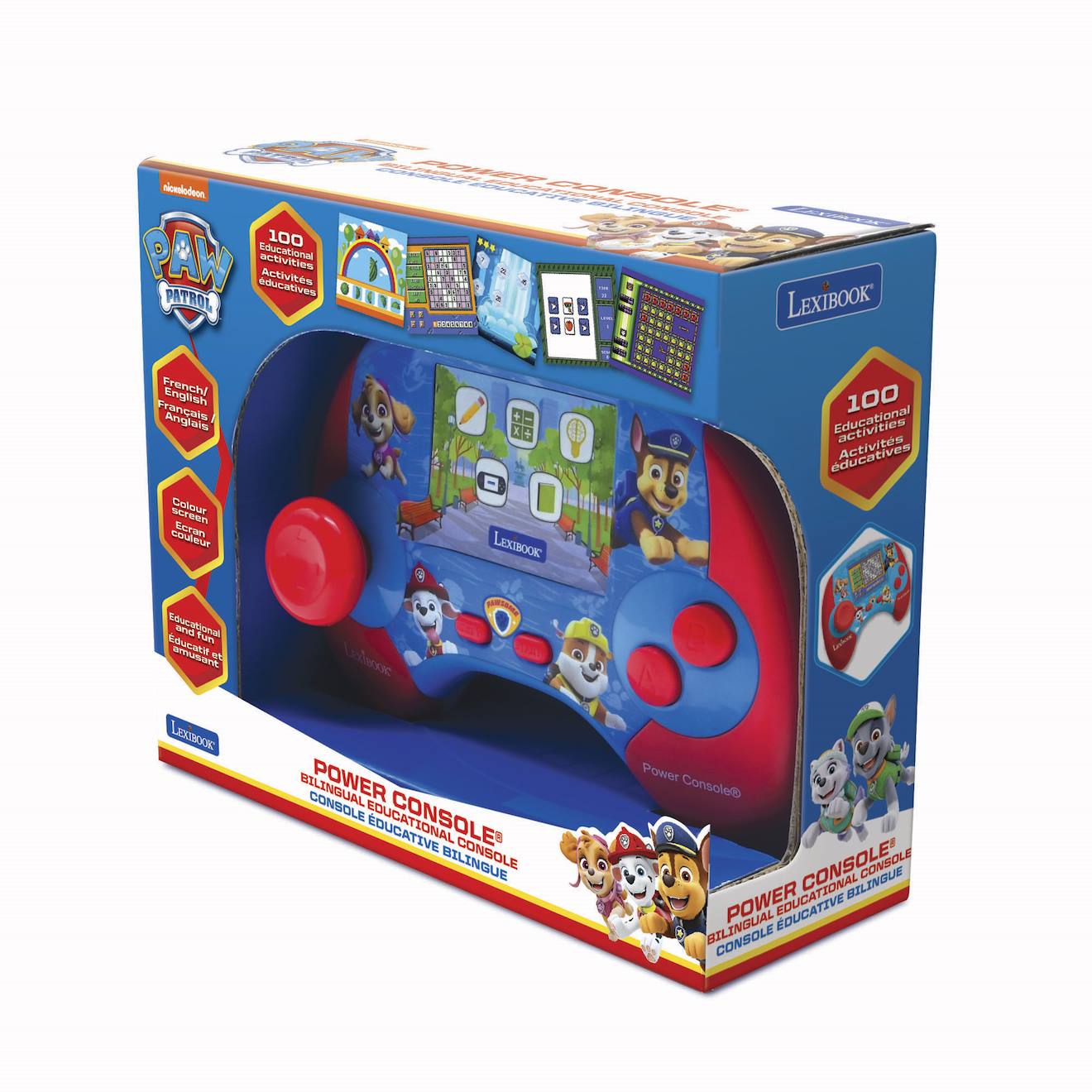 Power Console Pat Patrouille Console De Jeux Éducative (fr/en) Multicolore
