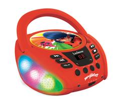 Jouet-Lecteur cd bluetooth miraculous