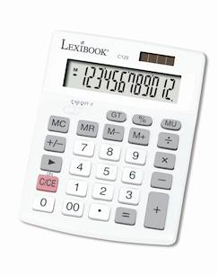 Jouet-Calculatrice de bureau 12 chiffres avec double alimentation