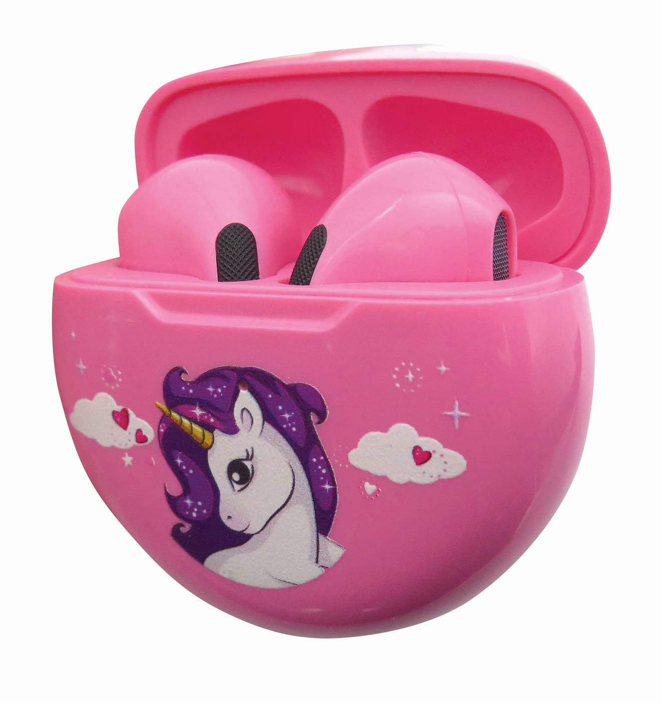 Écouteurs Sans Fil Bluetooth Licorne Avec Étui De Chargement Et De Rangement Multicolore