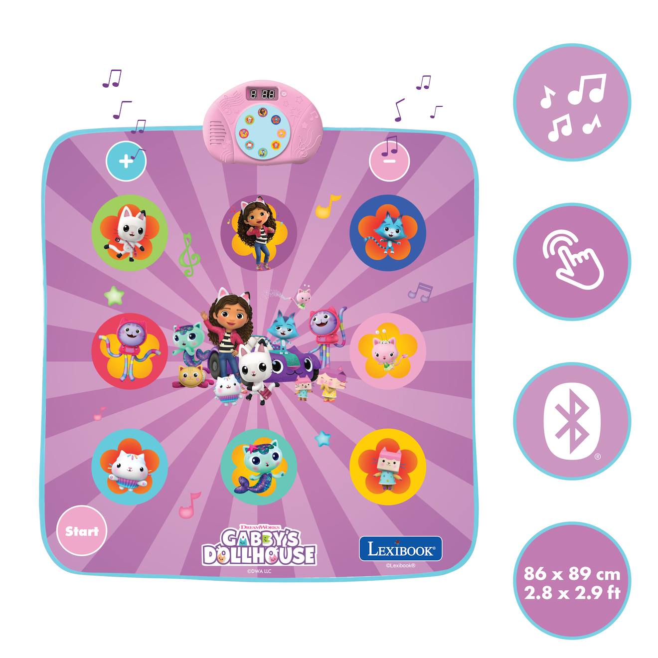 Jeu Musical Interactif Tapis De Danse Interactif Pour Enfants - Avec Jeu Musical Interactif Tapis De Danse Interactif Pour Enfants - Avec