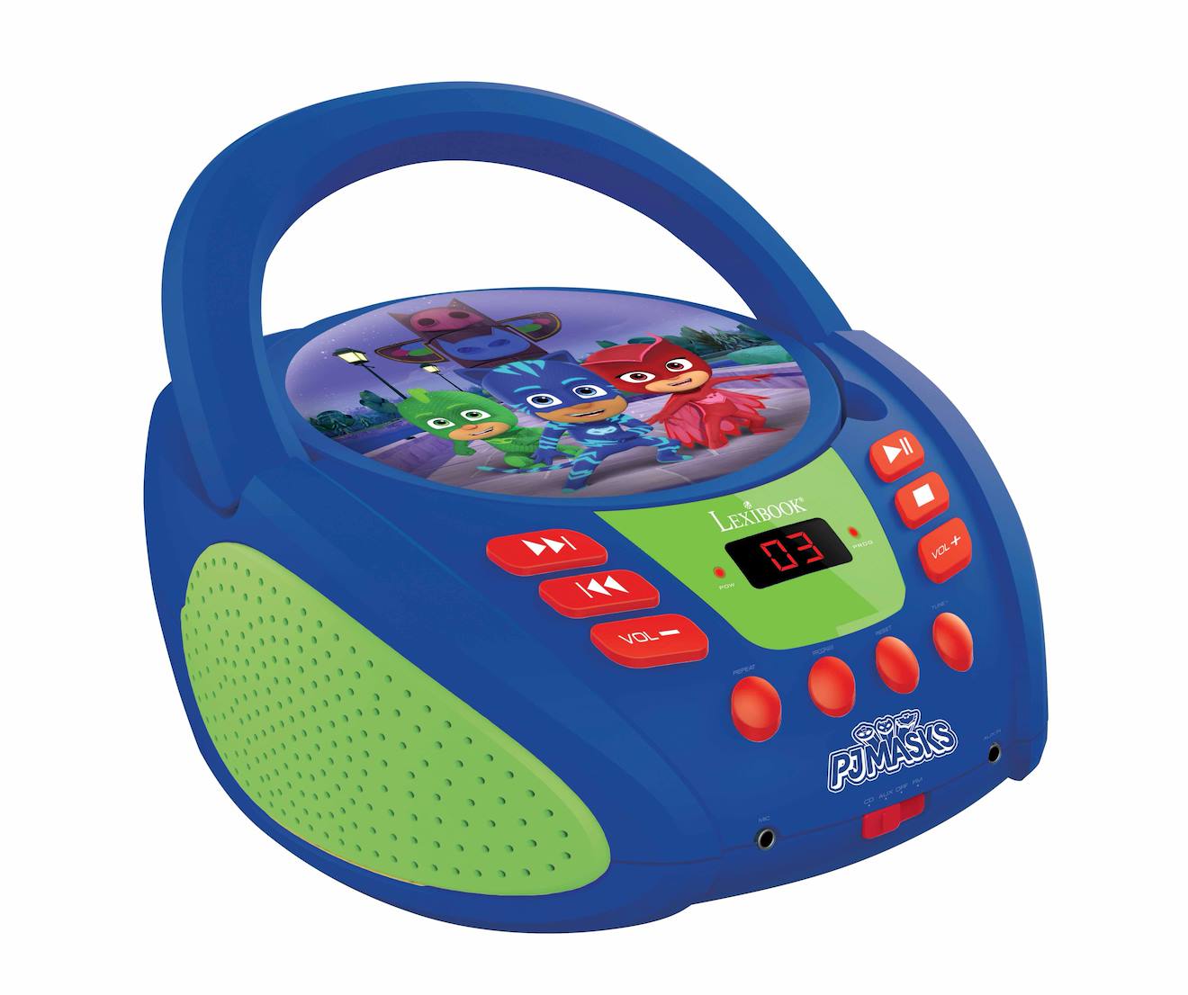 Lecteur Cd Portable Pyjamasques Multicolore