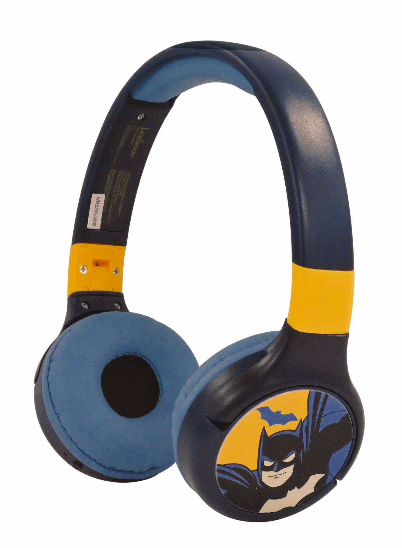 Casque 2 En 1 Batman Bluetooth Et Filaire Avec Limitation De Son Multicolore