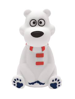 -Veilleuse ours polaire en 3d avec variation de couleurs