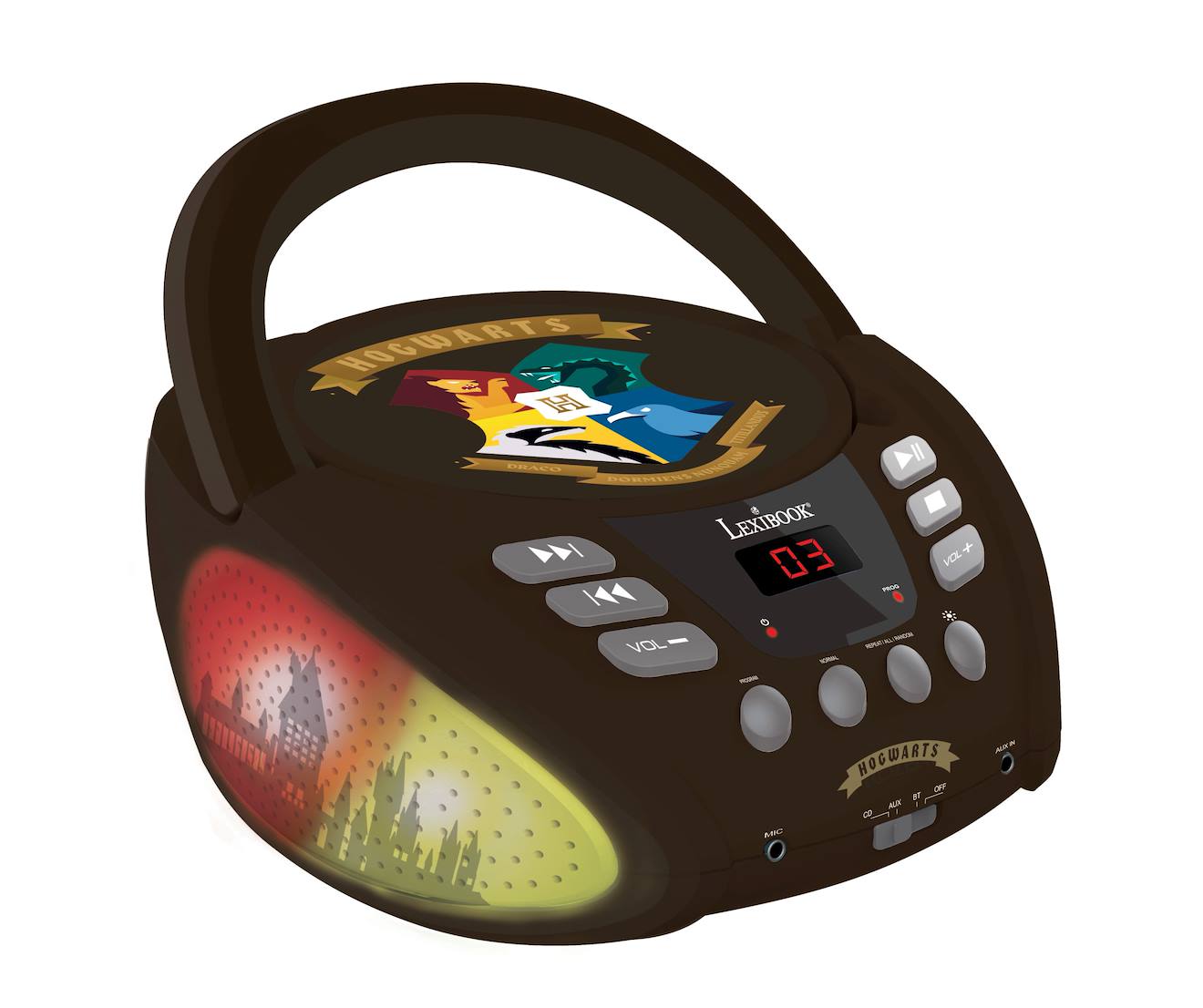 Lecteur Cd Bluetooth Harry Potter Multicolore