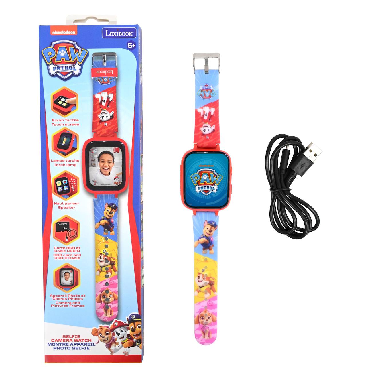 Montre Avec Camera Pat' Patrouille Multicolore