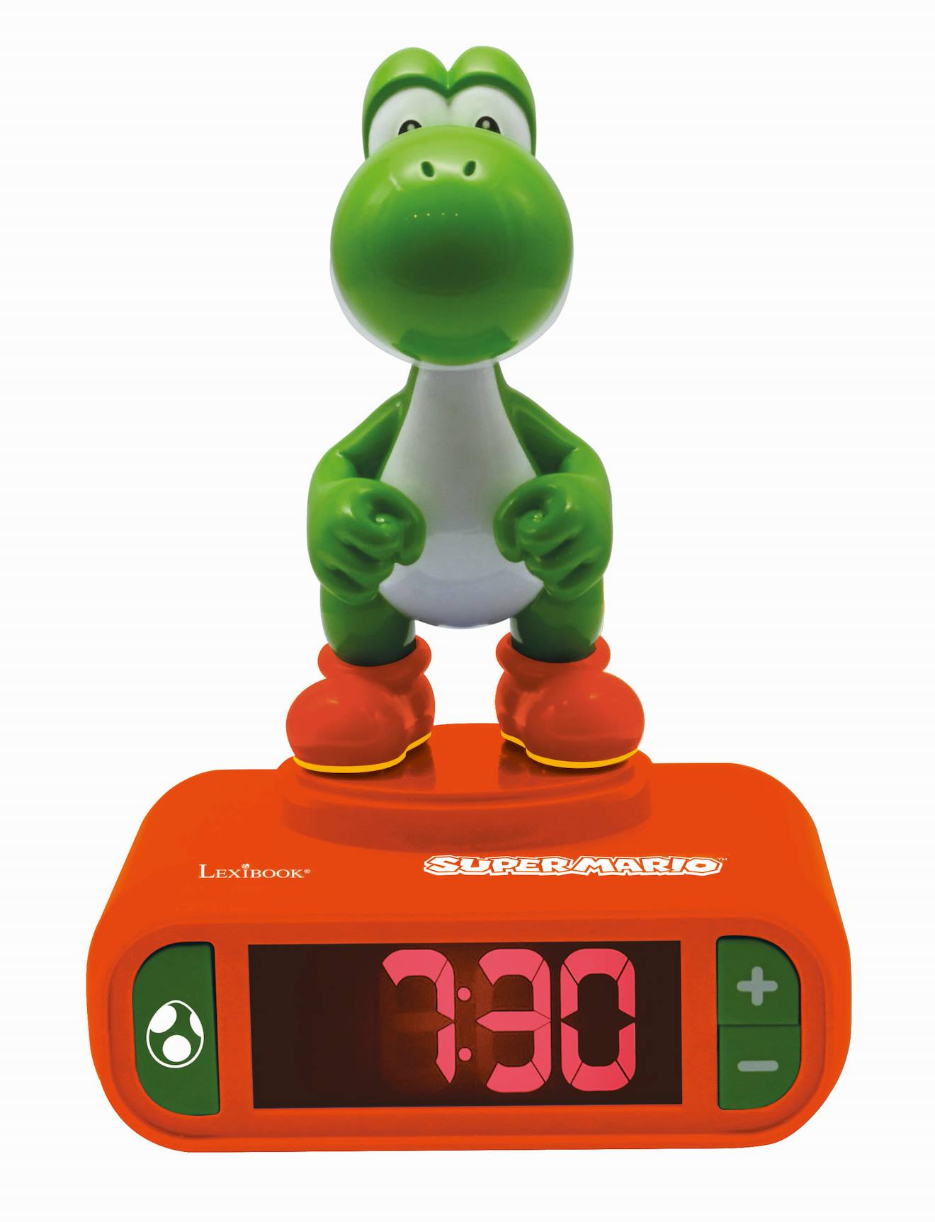 Réveil Avec Veilleuse Yoshi 3d Multicolore
