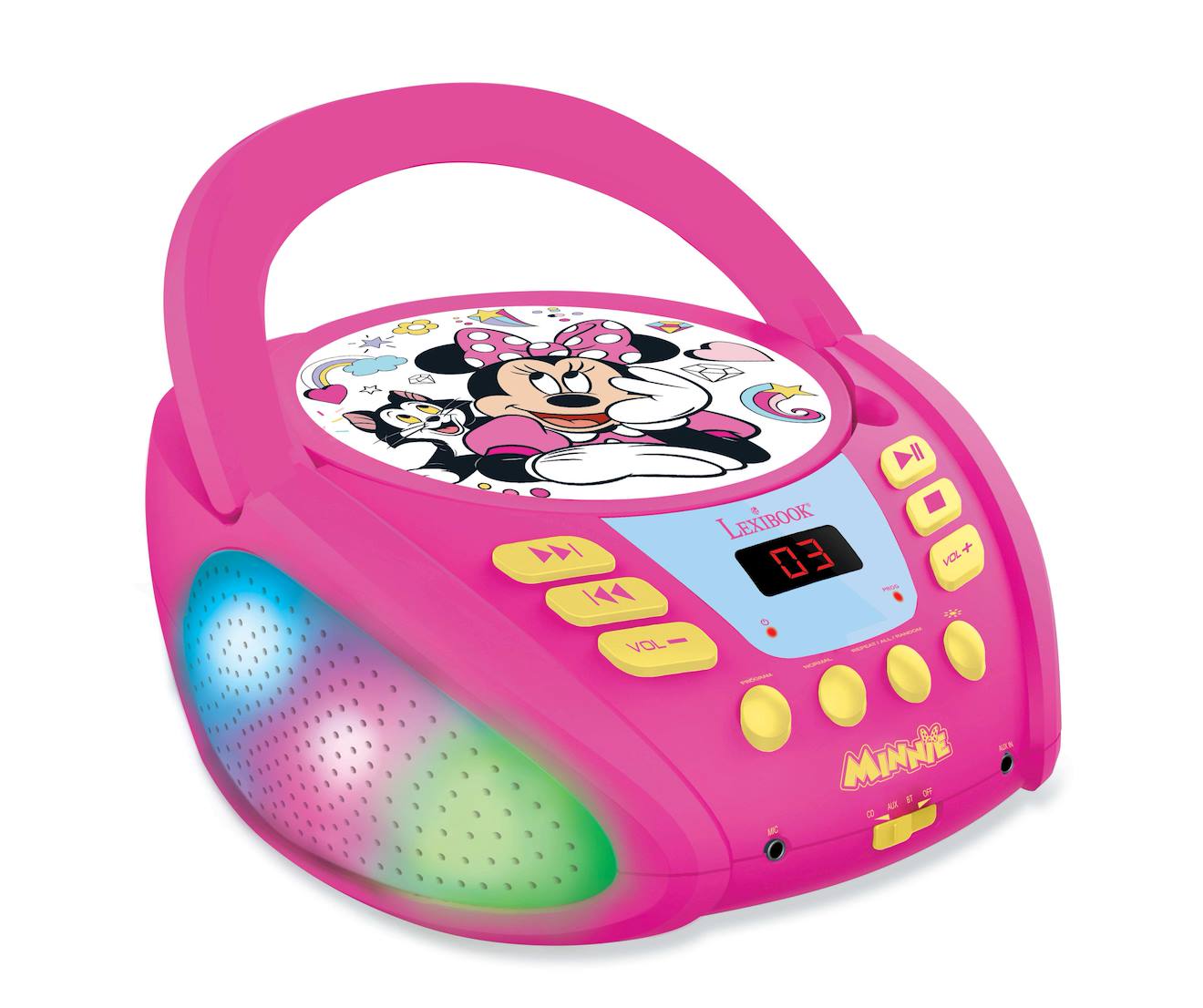 Lecteur Cd Bluetooth Minnie Multicolore