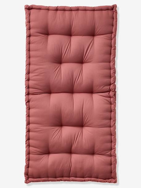 Vertbaudet - Matelas de sol style futon rose