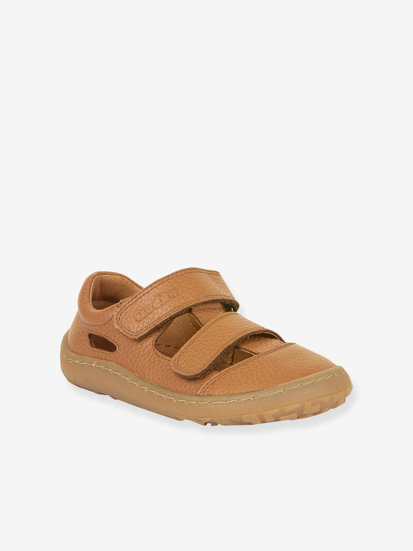 Sandales à brides pieds nus pour enfants BAREFOOT SANDAL froddo caramel