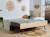 Lit banquette gigogne landes Blanc & bois massif+Flanelle et bois massif+Kaki et bois massif 2 - vertbaudet enfant 