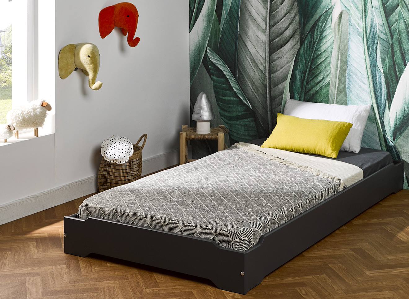 Lit Empilable Lokka Anthracite