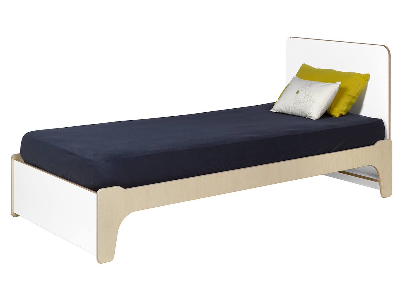 Lit Montessori Essentiel Blanc & Bois