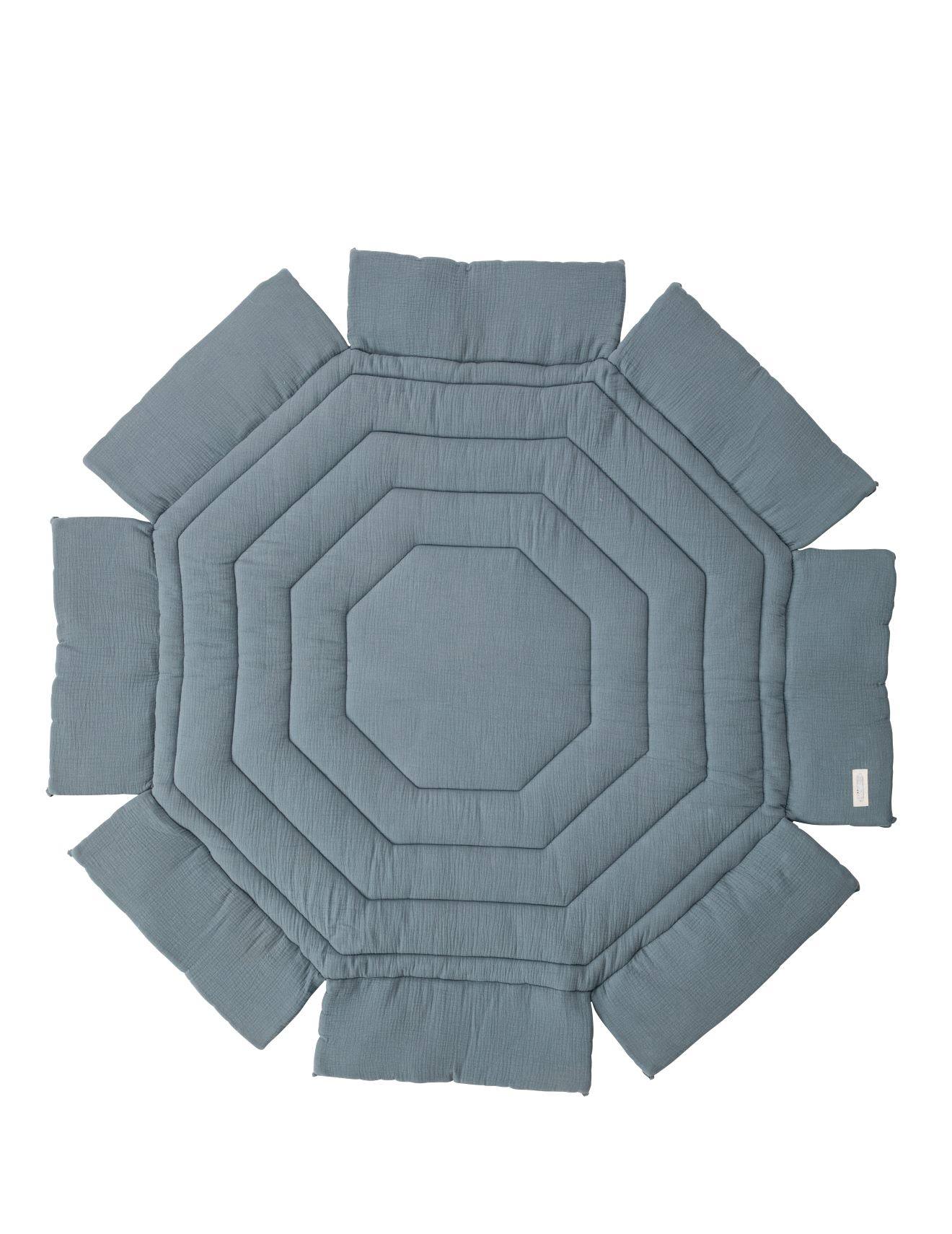 Tapis De Parc Octogonal Gris Ardoise