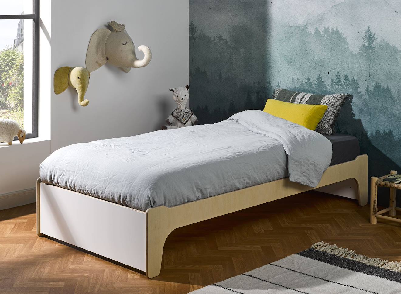 Lit Enfant Essentiel Blanc & Bois