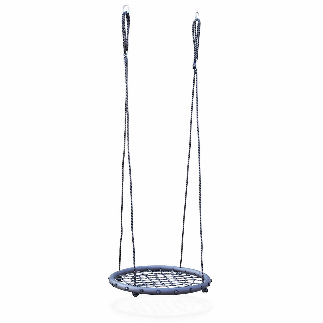 Balançoire Nid D'oiseau Pour Portique 60cm Aquilons Noir