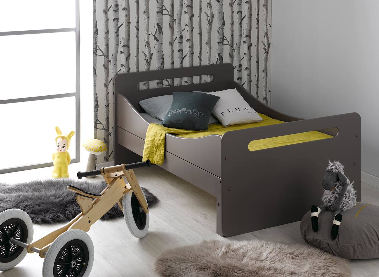 Lit Enfant Évolutif Féroé Taupe
