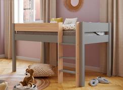 Chambre et rangement-Lit mi-hauteur landes