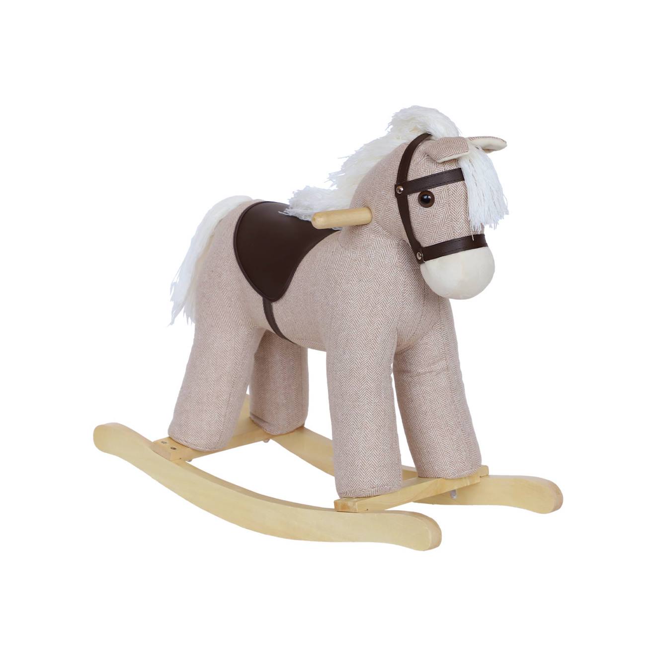 Cheval À Bascule Pour Enfant Tornade Marron