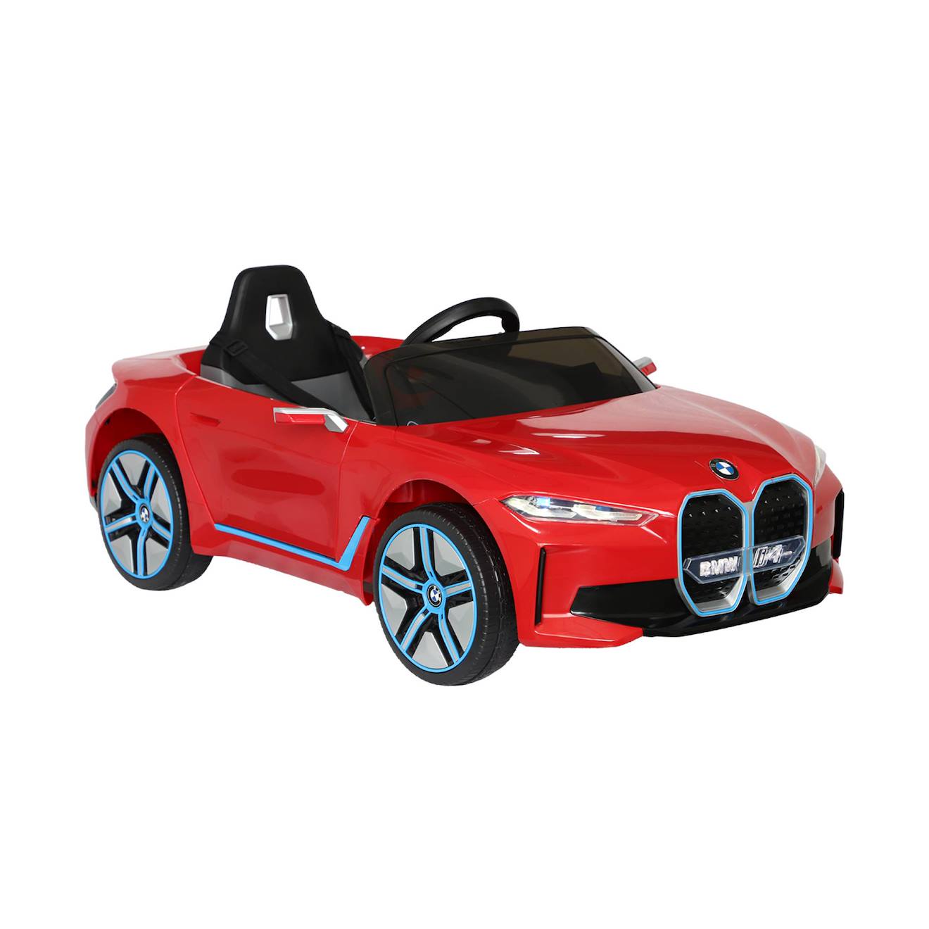Voiture Électrique Enfant Bmwi4 1 Place 12v Bmwi4 Rouge