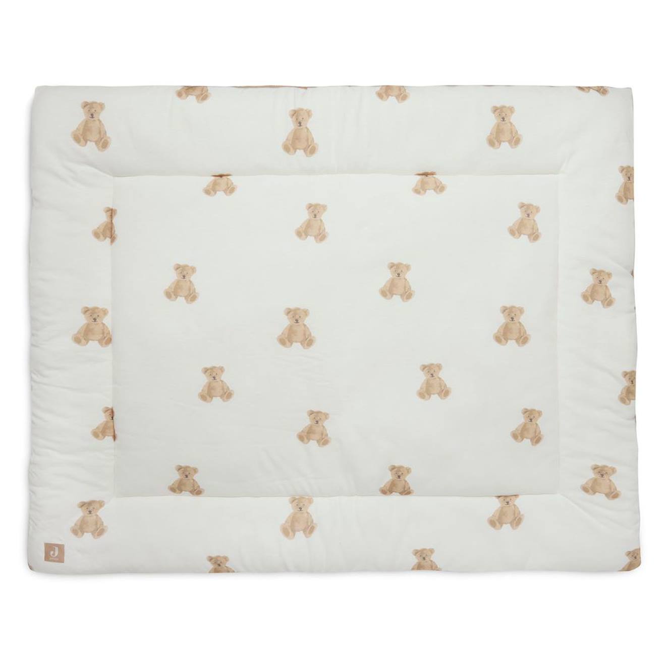 Tapis De Parc Blanc, Marron Clair